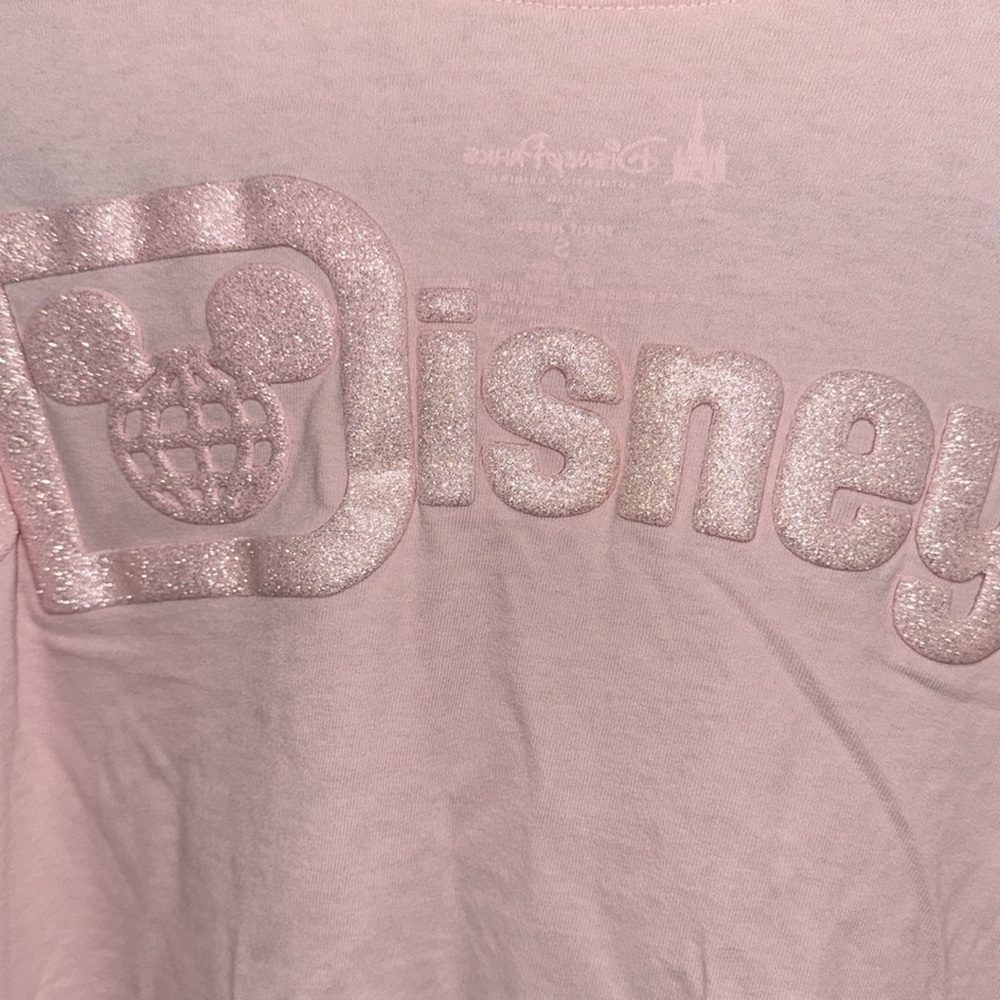 Disney Parks Spirit Jersey in Soft Pink, women’s small - Picture 6 of 7